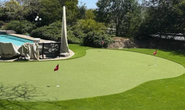 Artificial Grass Putting Green Installation