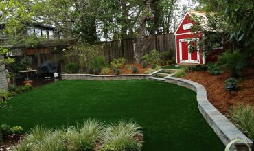 Marin County artificial synthetic grass playground