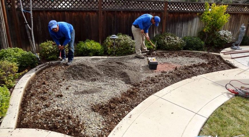 Synthetic grass installation