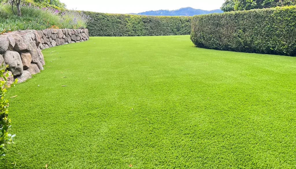 Artificial turf for croquet courts