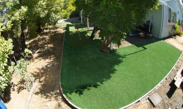 Synthetic grass for gardens in San Jose