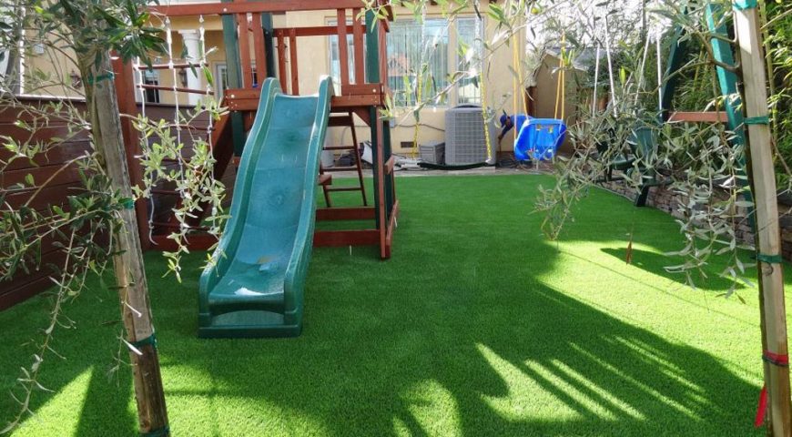 Artificial Grass Playground County of Santa Clara