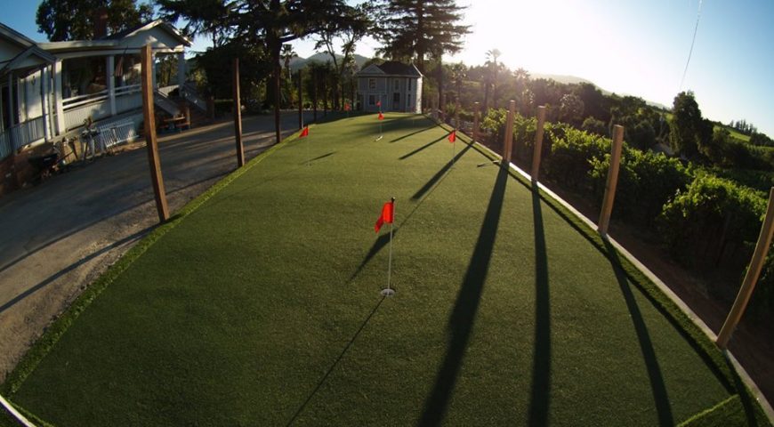 Synthetic turf for event spaces in commercial and residential zones in San Jose