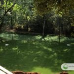 Artificial putting green in Corte Madera, California