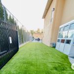 Artificial grass for a school in Corte Madera - California