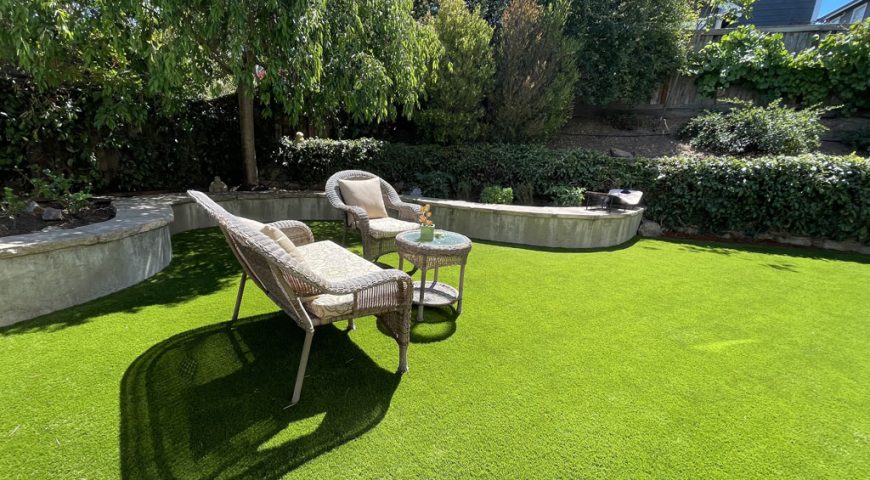 Artificial Turf that Looks and Feels Like Real Grass