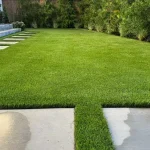 Fake grass installation